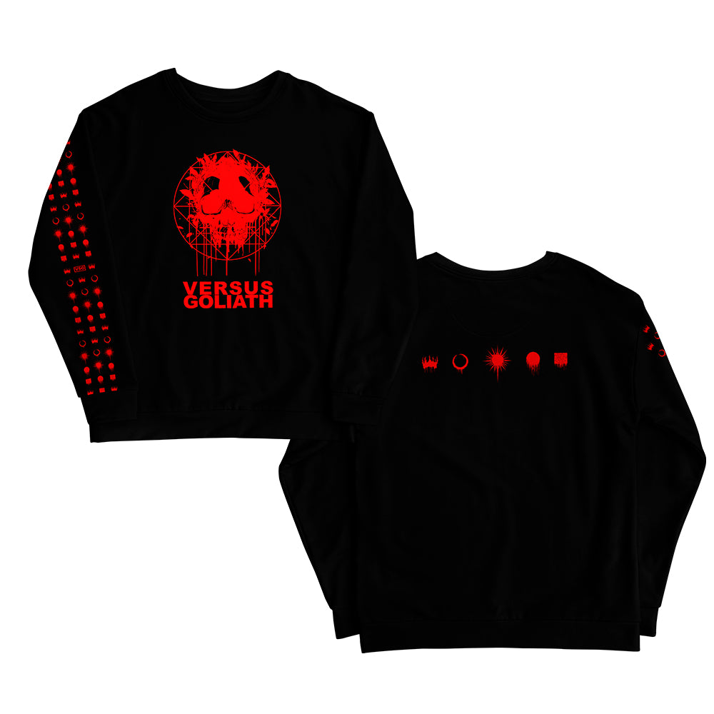 TOTENKOPF - Pullover Schwarz